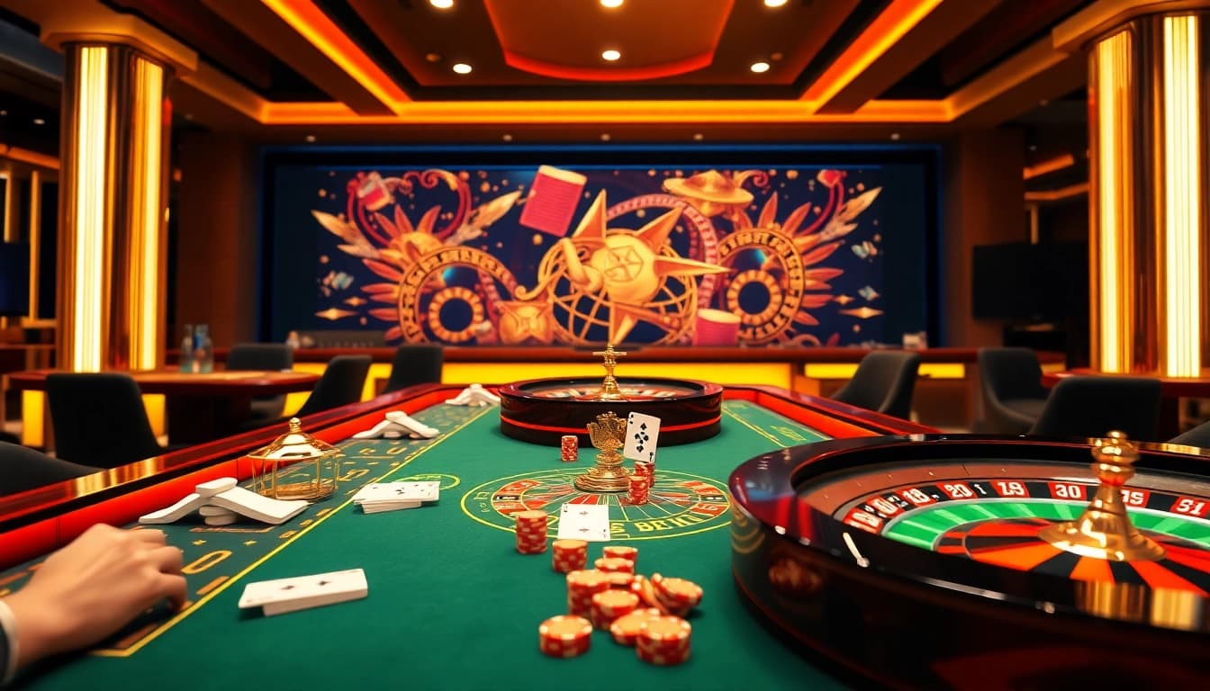 Vivez l'excitation d'un casino en ligne fiable avec des joueurs participant à des activités de jeu en ligne vibrantes.