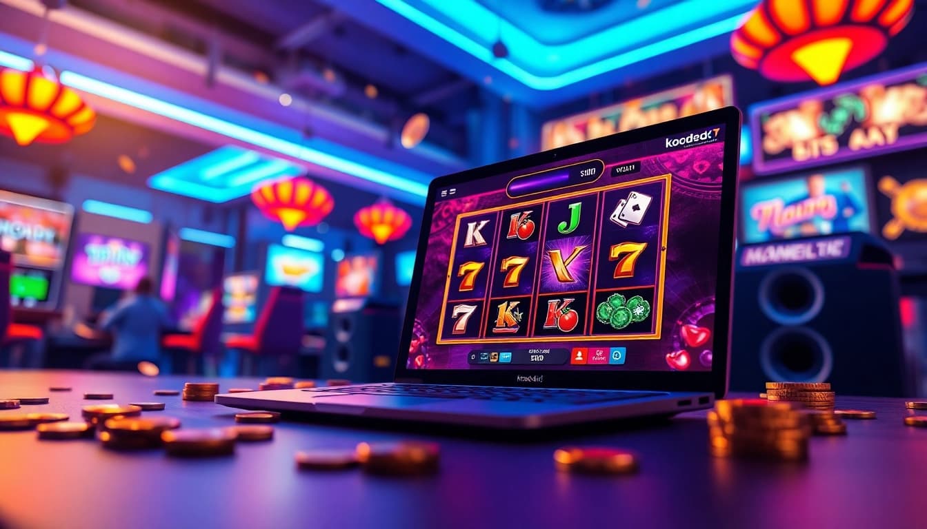Kode4d slot gaming interface featuring vibrant visuals and an exciting online gaming atmosphere.