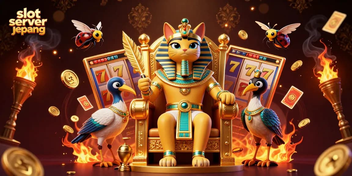 Experience thrilling wins with slot server jepang in this vibrant, dynamic illustration.