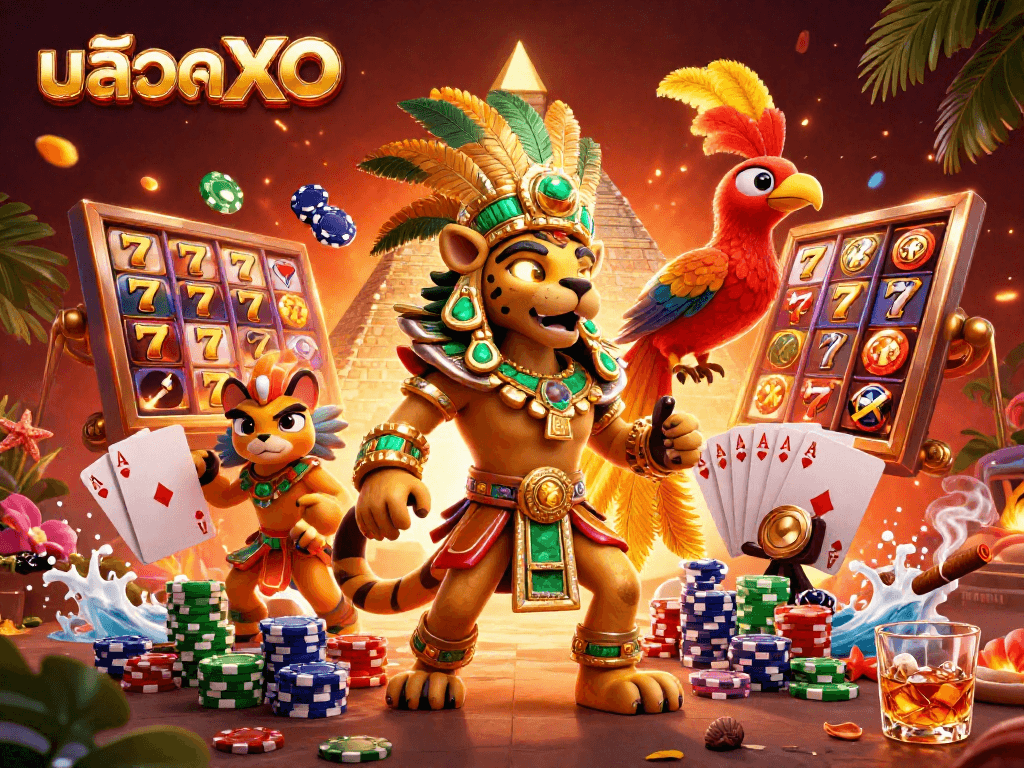 เล่น สล็อตXO ที่มีแจ็คพอตแตกง่าย พร้อมการ์ตูน 3D ที่น่าสนใจในบรรยากาศคาสิโน