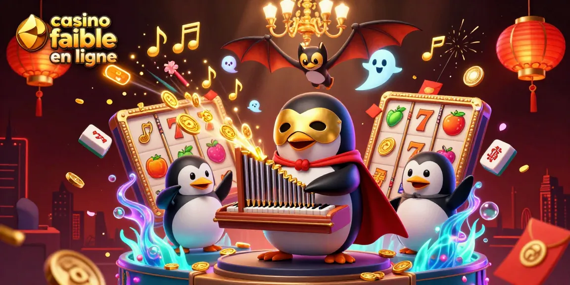 Obtenez des pièces d'or avec un casino fiable en ligne grâce à une illustration colorée de jeux de casino