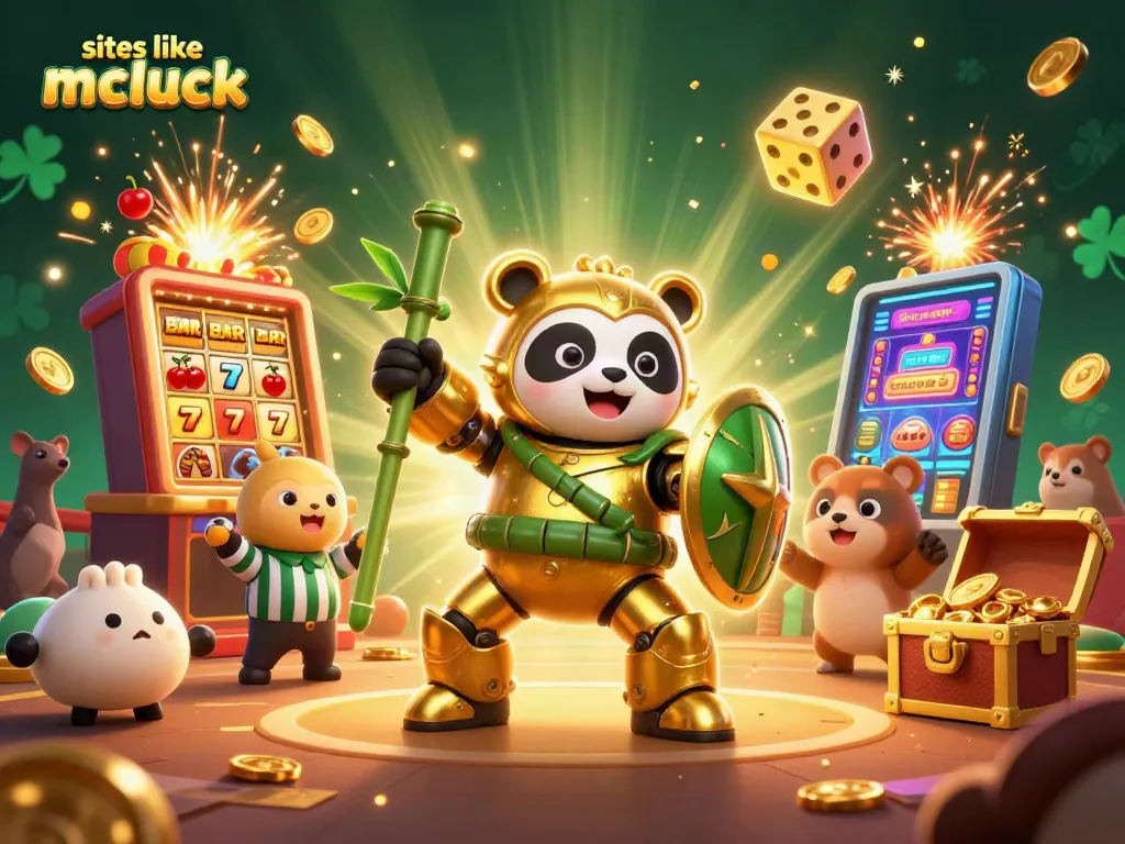 Join exciting gameplay at sites like mcluck, featuring vibrant animations and spectacular gambling visuals.
