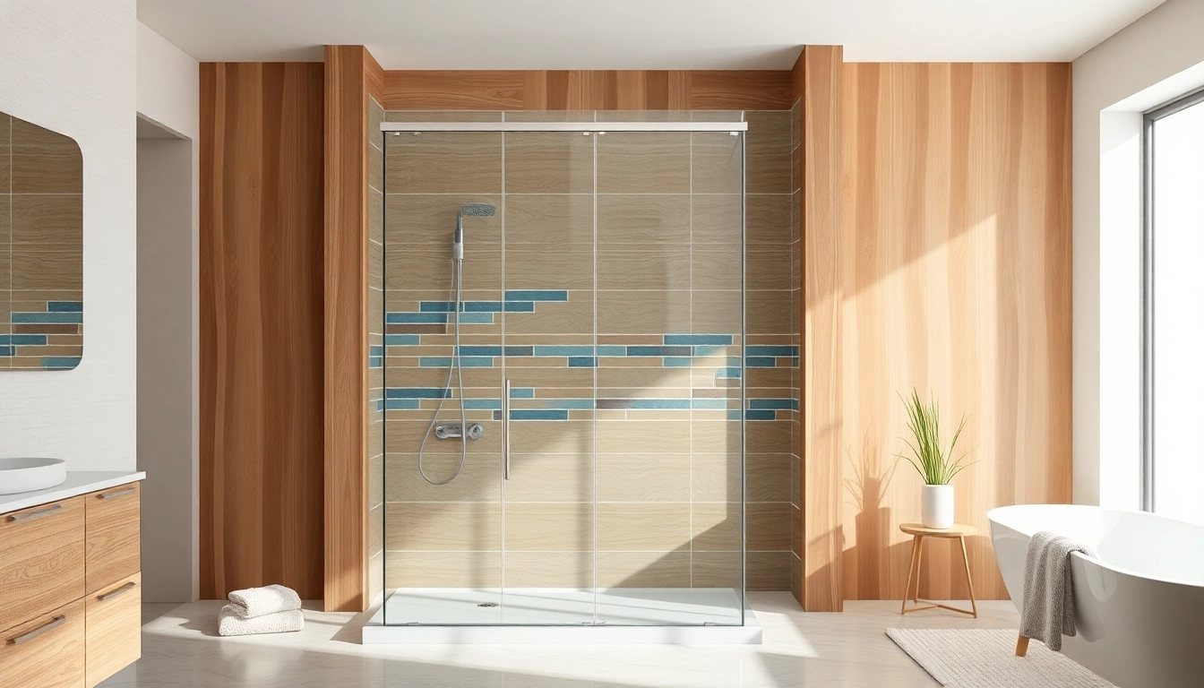 Experience premium designs for shower uk with modern glass enclosures and vibrant tiles.
