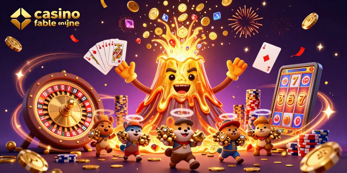 Profitez des jeux et gains sur un casino fiable en ligne avec un volcan de trésors.