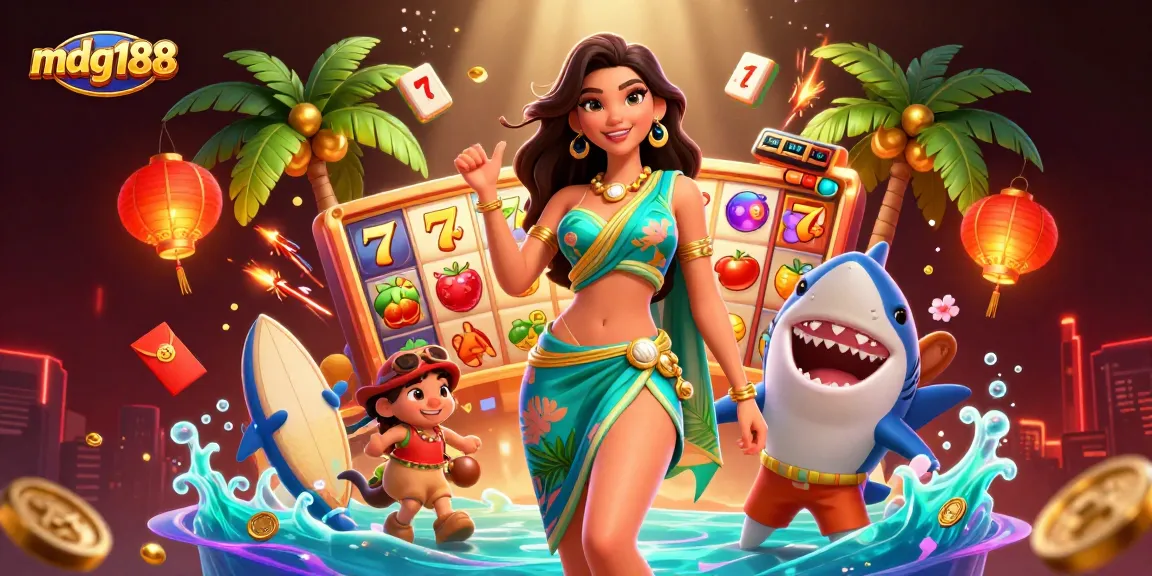 Experience top-tier jackpots with mdg188 and vibrant slot games in a dynamic casino scene