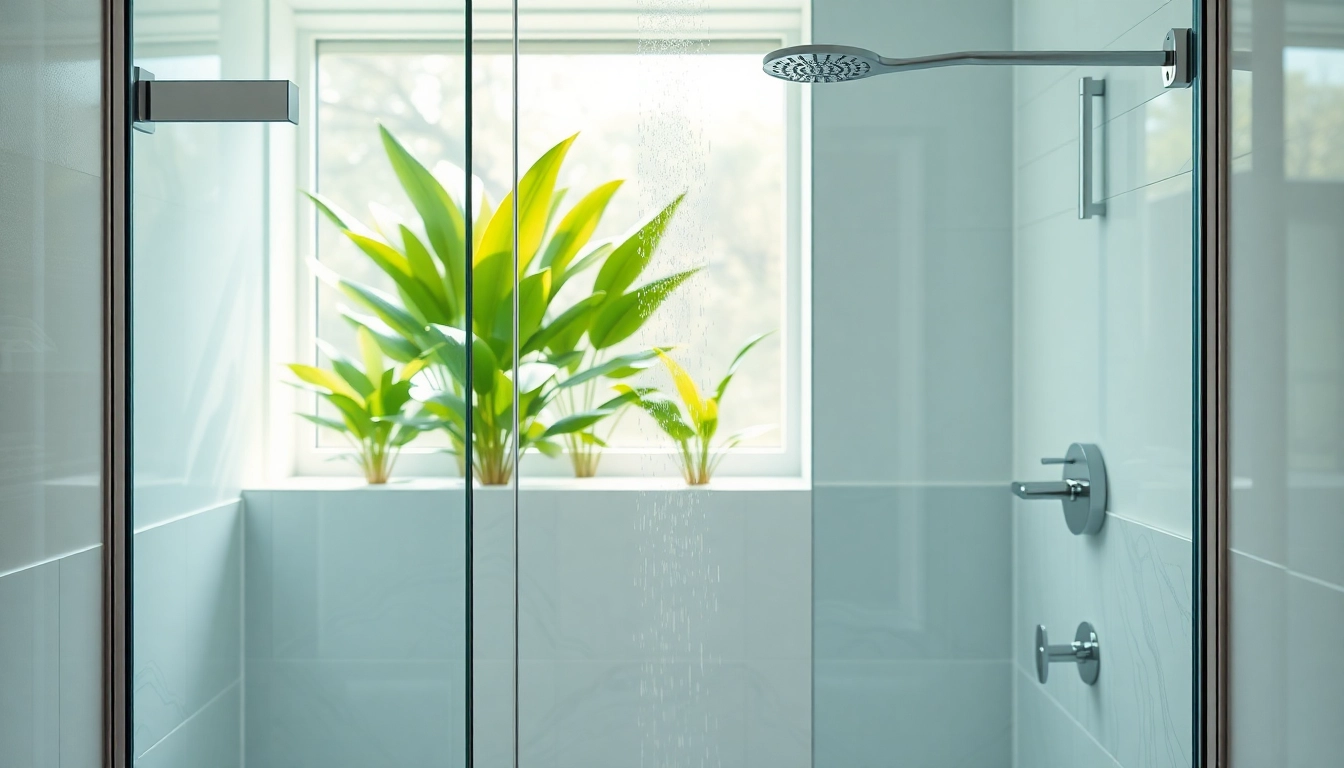 Experience elegant showers Australia with a modern bathroom featuring sleek design and luxurious fixtures.