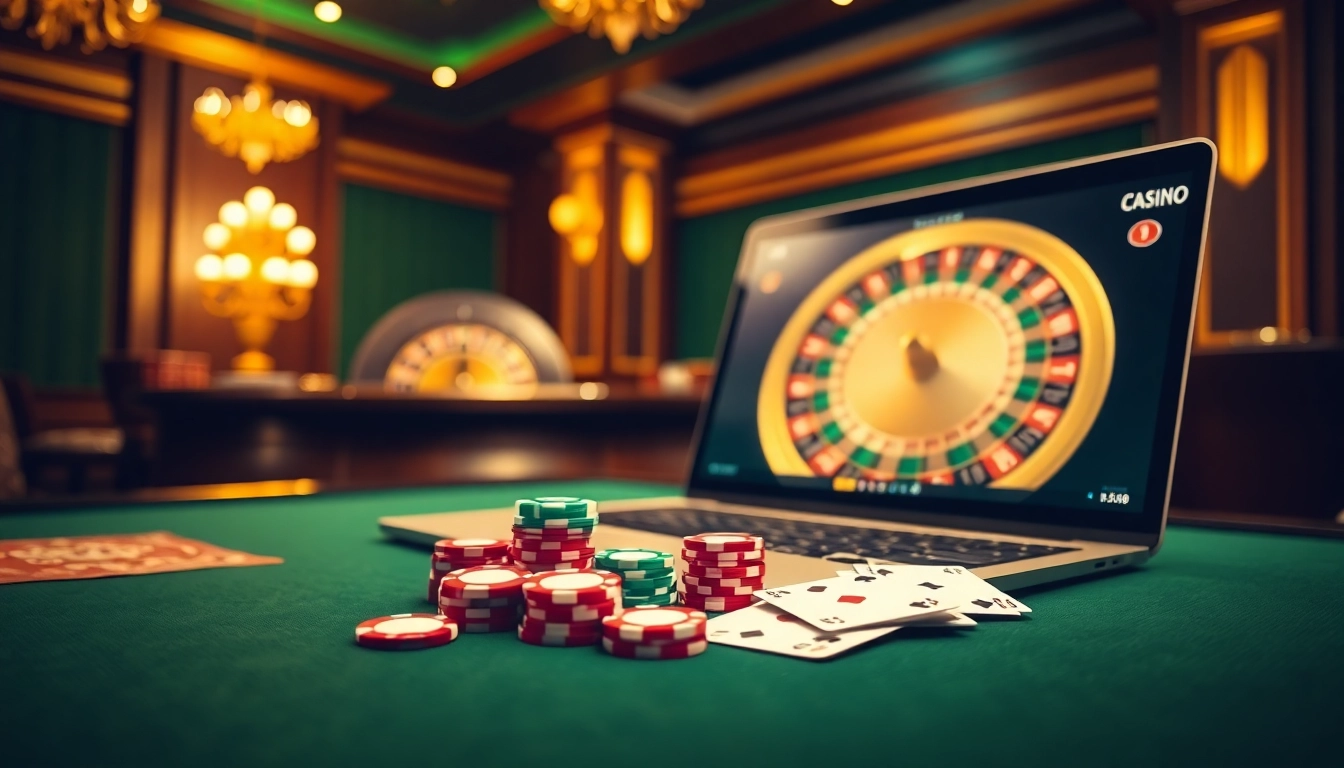 Vivez l'excitation du casino en ligne fiable avec des tables de poker vibrantes et des roues de roulette.