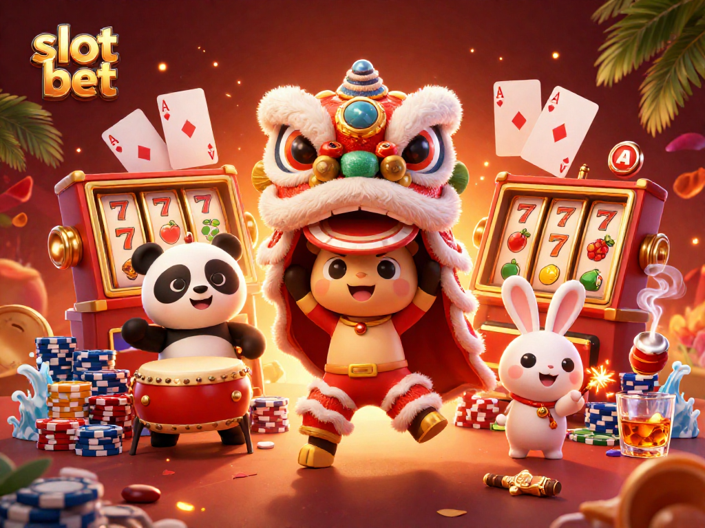 Permainan slot bet menanti Anda dengan suasana meriah dari festival, simbol keberuntungan, dan banyak hadiah di balik setiap putaran.