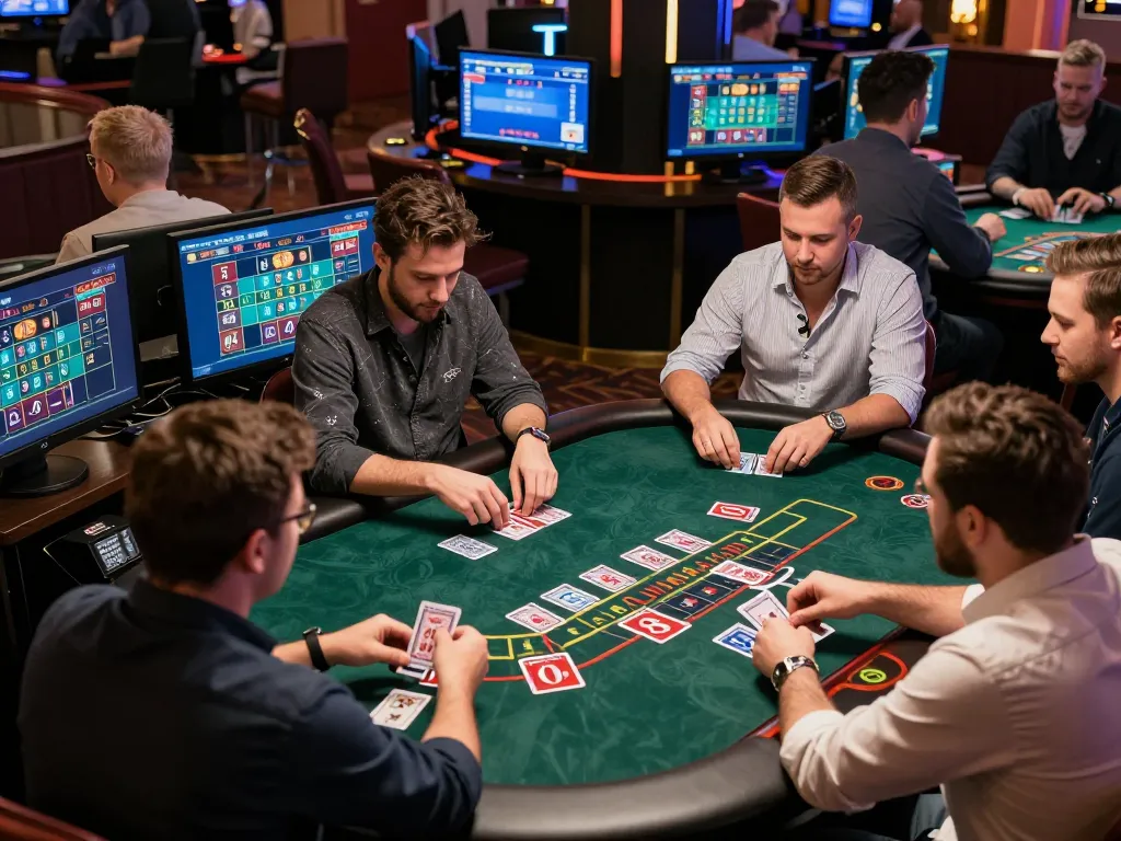 Rasakan permainan yang mendebarkan di paris888 dengan pemain yang terlibat dalam blackjack dealer langsung.