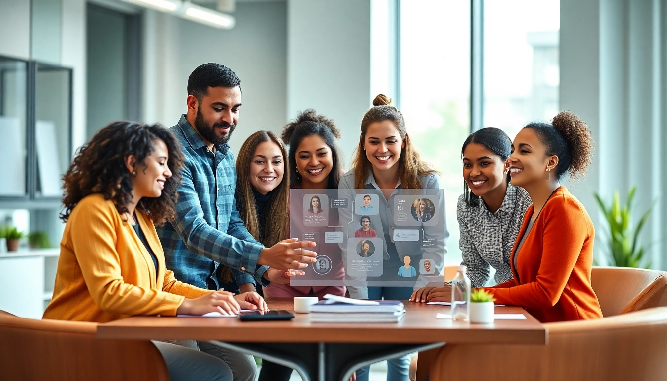 Engaging team collaboration using an enterprise assistant platform in a modern workspace.