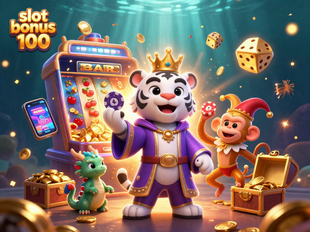 Spin to win with the slot bonus 100 offering players thrilling jackpot opportunities.