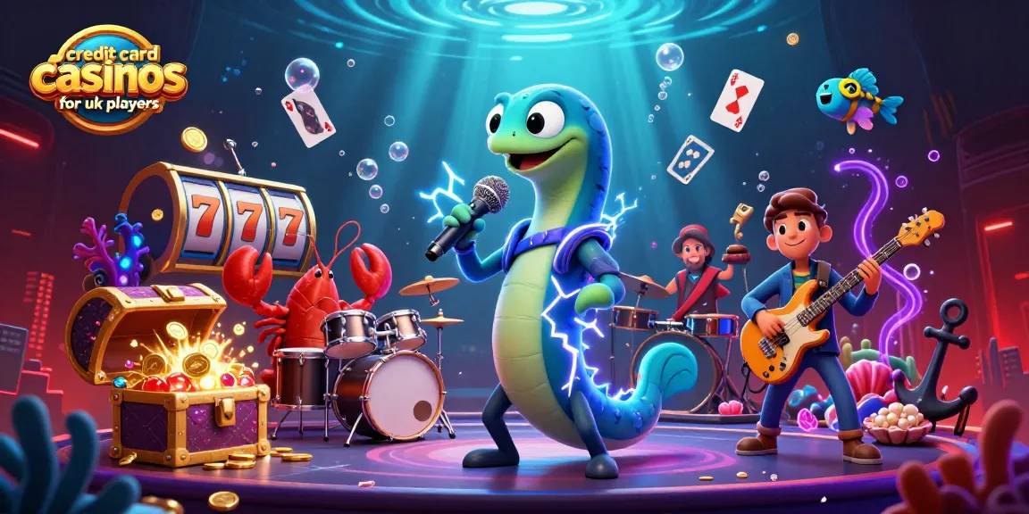 Enjoy thrilling action at credit card casinos for UK players with exciting game elements and vibrant illustrations.