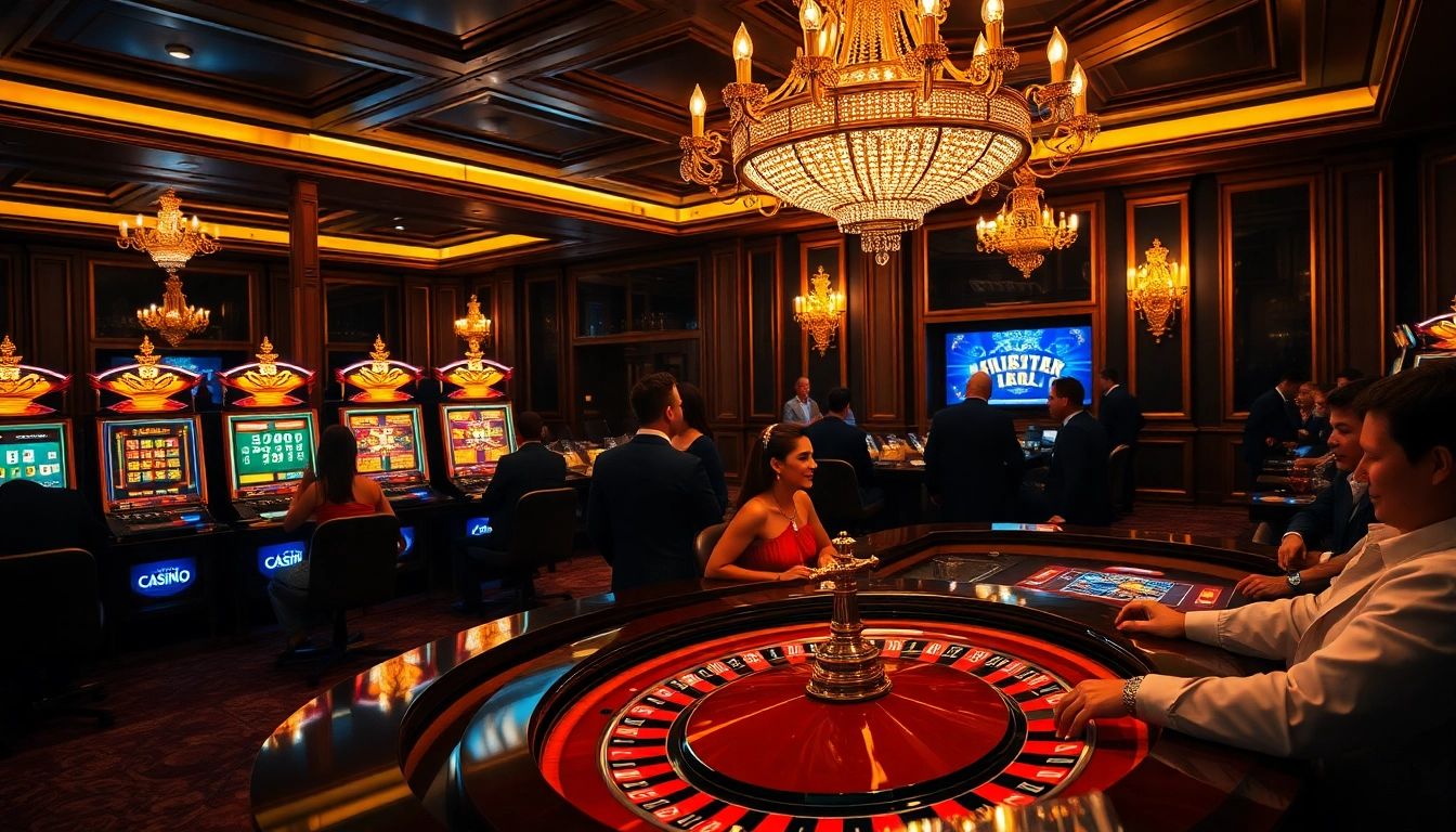 Découvrez l'adrénaline d'un casino en ligne fiable avec des joueurs dynamiques autour d'une table élégante.