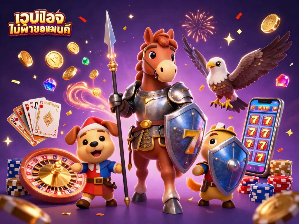 เล่นเกมสล็อตออนไลน์ เว็บตรงไม่ผ่านเอเย่นต์ เพลิดเพลินกับประสบการณ์ที่น่าตื่นเต้น