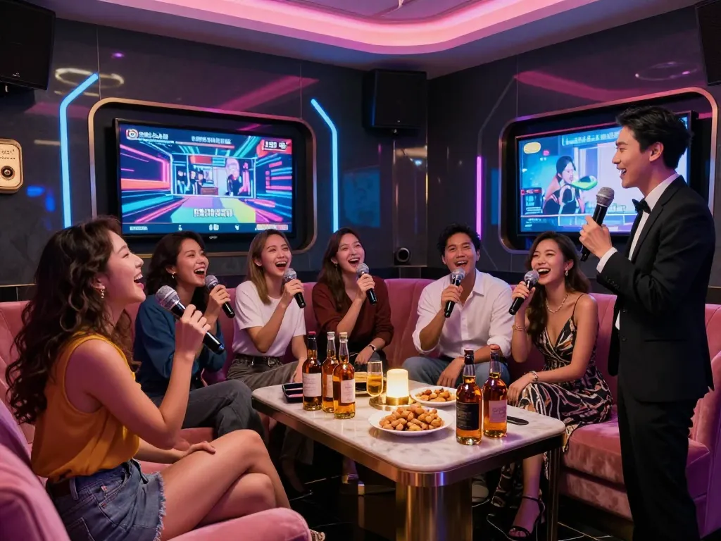 Discover gangnamtune.com for the ultimate nightlife experience in a private karaoke room, featuring lively interactions and premium services.