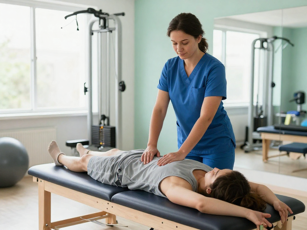 "Mobile sports massage Sydney services in a professional patient care setting, providing expert wellness solutions."