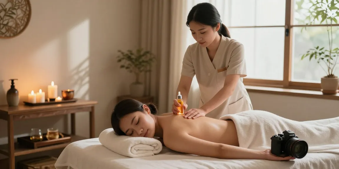 Relaxing massage session at a premium 1인샵 spa showcasing skilled therapist techniques and calming atmosphere.