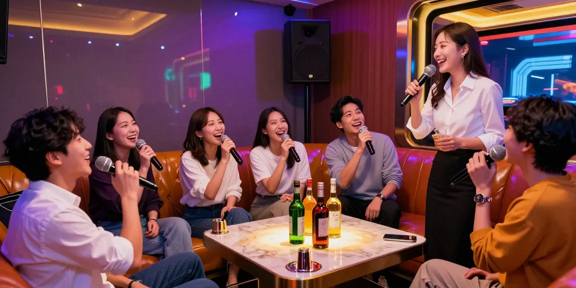 Indulge in the nightlife experience at 인천쓰리노 with vibrant karaoke, premium drinks, and lively atmosphere.
