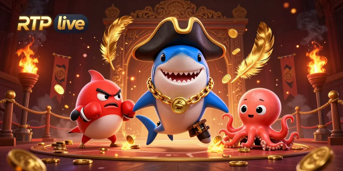 Engage with RTP live stats for slot games featuring dynamic pirate characters and vibrant casino elements.