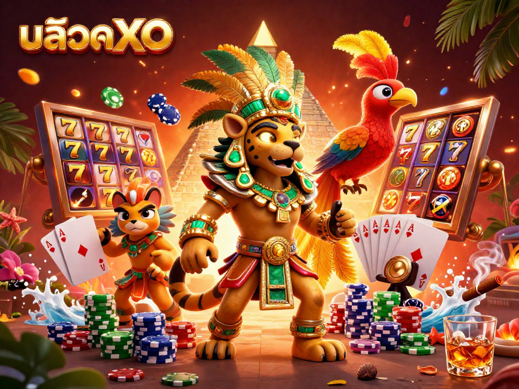 เล่น สล็อตXO ที่มีแจ็คพอตแตกง่าย พร้อมการ์ตูน 3D ที่น่าสนใจในบรรยากาศคาสิโน