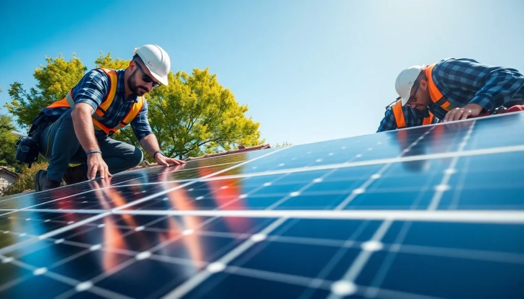 Solar Installers Near Me help in residential solar panel installation, reflecting a clean and sustainable energy future.