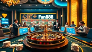Experience the excitement of Fun88 link with vibrant casino games and interactive betting.