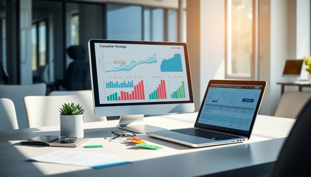 Analyze competitor pricing strategies with informative charts and financial data.