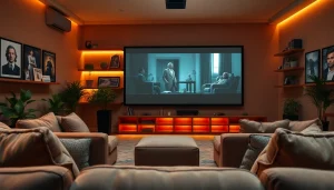 ดูหนังในบรรยากาศการชมภาพยนตร์ที่อบอุ่นพร้อมที่นั่งสบายและแสงไฟนุ่มนวล