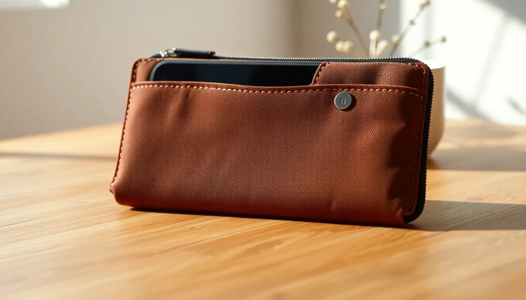 Diese Handytasche Magnetverschluss bietet sicheren Schutz und eleganten Stil für Ihr Smartphone.