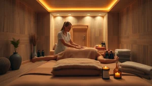 전문 치료사가 평온한 환경에서 개인화된 케어를 제공하는 편안한 러시아 마사지 세션.