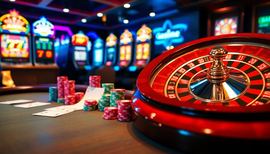 Vivez l'excitation d'un casino en ligne fiable avec des tables de jeux dynamiques et des machines à sous engageantes.