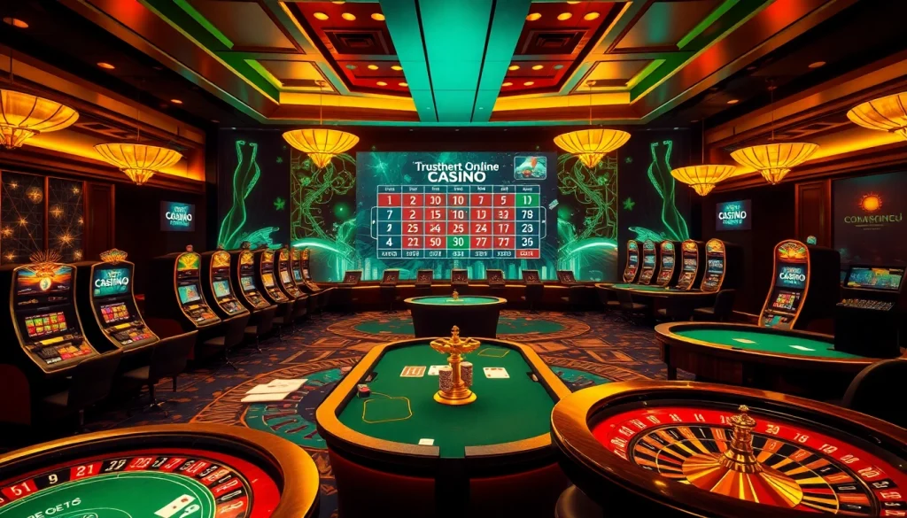 Découvrez l'excitation du casino en ligne fiable avec des tables de jeu dynamiques et des interfaces en ligne passionnantes.