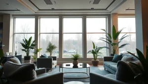 Sleek Illumination enhancing a modern interior space with elegant decor and ambient lighting.