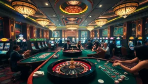 Vivez l'excitation des casinos en ligne fiables avec des tables vibrantes et des actions de joueurs.